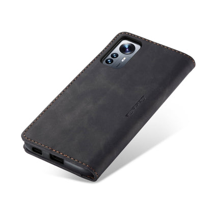 For Xiaomi 12 Lite CaseMe 013 Multifunctional Horizontal Flip Leather Phone Case(Black) - Xiaomi Cases by CaseMe | Online Shopping South Africa | PMC Jewellery | Buy Now Pay Later Mobicred