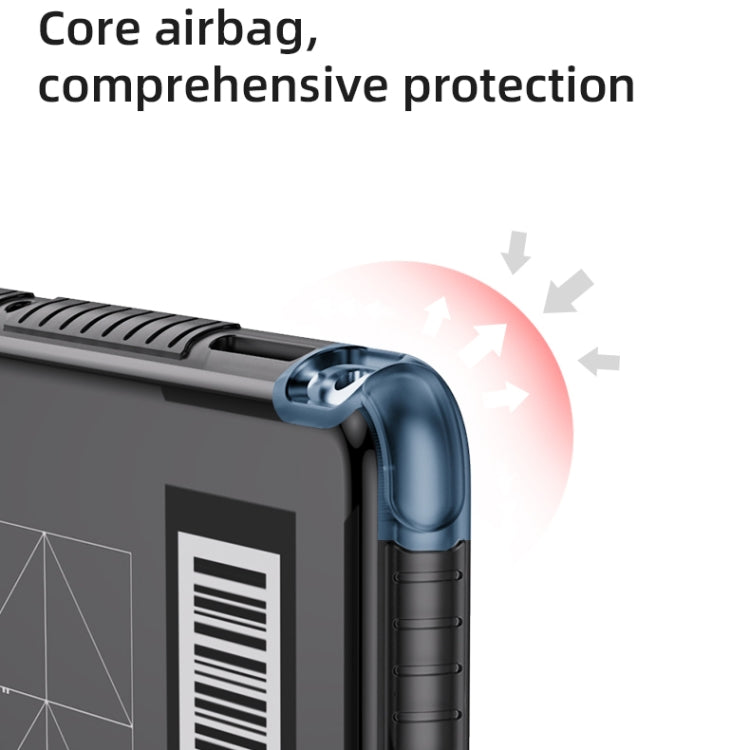For iPad Pro 12.9 2022 / 2021 / 2020 Mutural XingTu Series Tablet Case with Holder(Dark Blue) - free shipping - PMc TechLife - Order now!