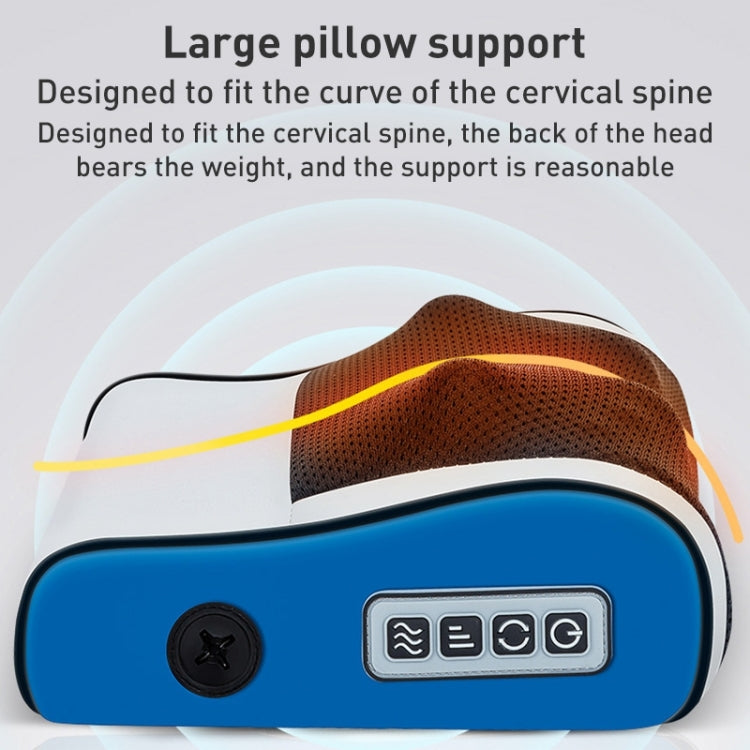 Multifunctional Hot Compress Neck Massager Car Cervical Spine Massage Pillow(Red Upgrade) - Seat Accessories by PMC TechLife | Online Shopping South Africa | PMC TechLife | Buy Now Pay Later Mobicred