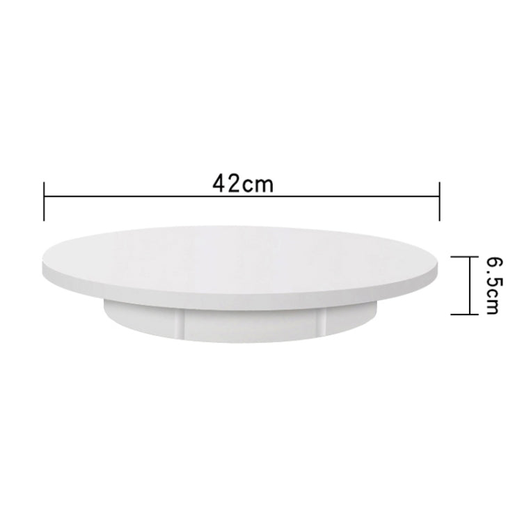 42cm Charging Rotating Display Stand Video Shooting Turntable, Load: 100kg, Power Plug:AU Plug(White) -  by PMC TechLife | Online Shopping South Africa | PMC TechLife | Buy Now Pay Later Mobicred