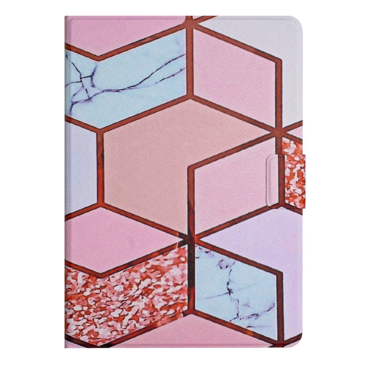 For Amazon Kindle HD 10 2015 Marble Pattern Smart Leather Tablet Case(Splicing Marble) - Amazon by PMC TechLife | Online Shopping South Africa | PMC TechLife | Buy Now Pay Later Mobicred