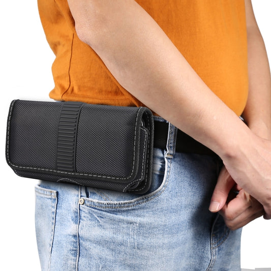 Oxford Cloth Mobile Phone Portable Waist Bag For 6.7-6.9 inch(Black) -  by PMC Jewellery | Online Shopping South Africa | PMC Jewellery