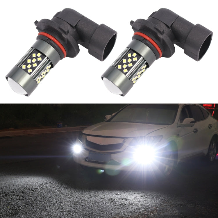 1 Pair 9006 12V 7W Continuous Car LED Fog Light(White Light) - Fog / Driving Lights by PMC Jewellery | Online Shopping South Africa | PMC Jewellery | Buy Now Pay Later Mobicred