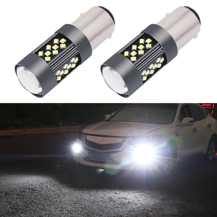 1 Pair 1157 12V 7W Strobe Car LED Fog Light(White Light) - Fog / Driving Lights by PMC Jewellery | Online Shopping South Africa | PMC Jewellery | Buy Now Pay Later Mobicred