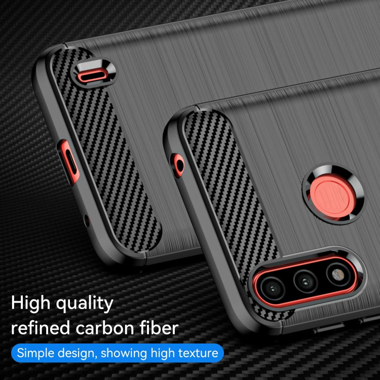 For Lenovo K13 Brushed Texture Carbon Fiber TPU Phone Case(Black) - Lenovo by PMC Jewellery | Online Shopping South Africa | PMC Jewellery