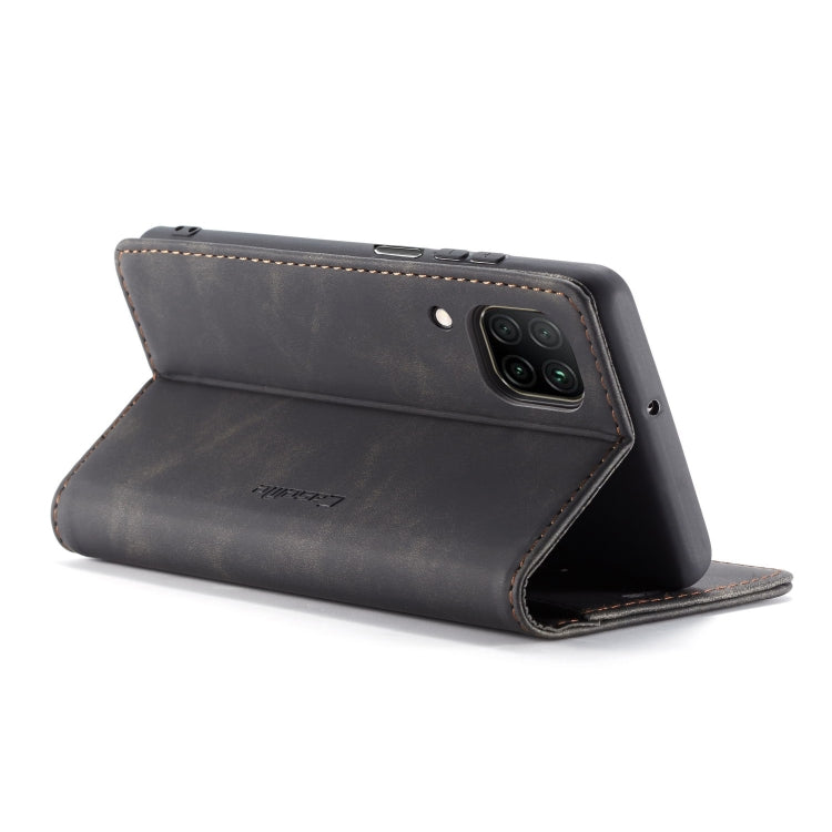 For Huawei P40 Lite CaseMe-013 Multifunctional Horizontal Flip Leather Case with Card Slot & Holder & Wallet(Black) - Huawei Cases by CaseMe | Online Shopping South Africa | PMC Jewellery | Buy Now Pay Later Mobicred