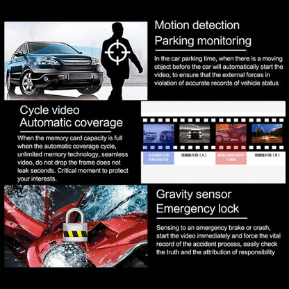 4K Dual Camera HD Night Vision WiFi Car Dash Cam Driving Recorder - Car DVRs by PMC Jewellery | Online Shopping South Africa | PMC Jewellery | Buy Now Pay Later Mobicred