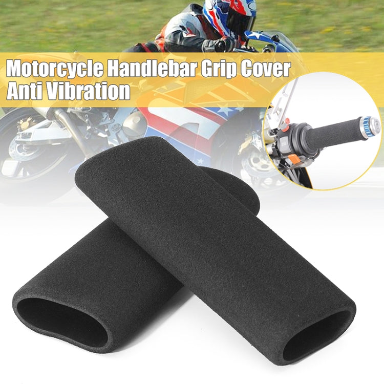 1 Pair Motorcycle Non-slip Sweat-absorbing Waterproof Sponge Handle Cover, Inside Diameter:31mm - Grips by PMC Jewellery | Online Shopping South Africa | PMC Jewellery