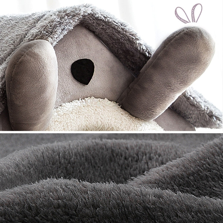 House Type Universal Removable and Washable Pet Dog Cat Bed Pet Supplies, Size:M(Brown Igloo) - Beds by PMC TechLife | Online Shopping South Africa | PMC TechLife | Buy Now Pay Later Mobicred