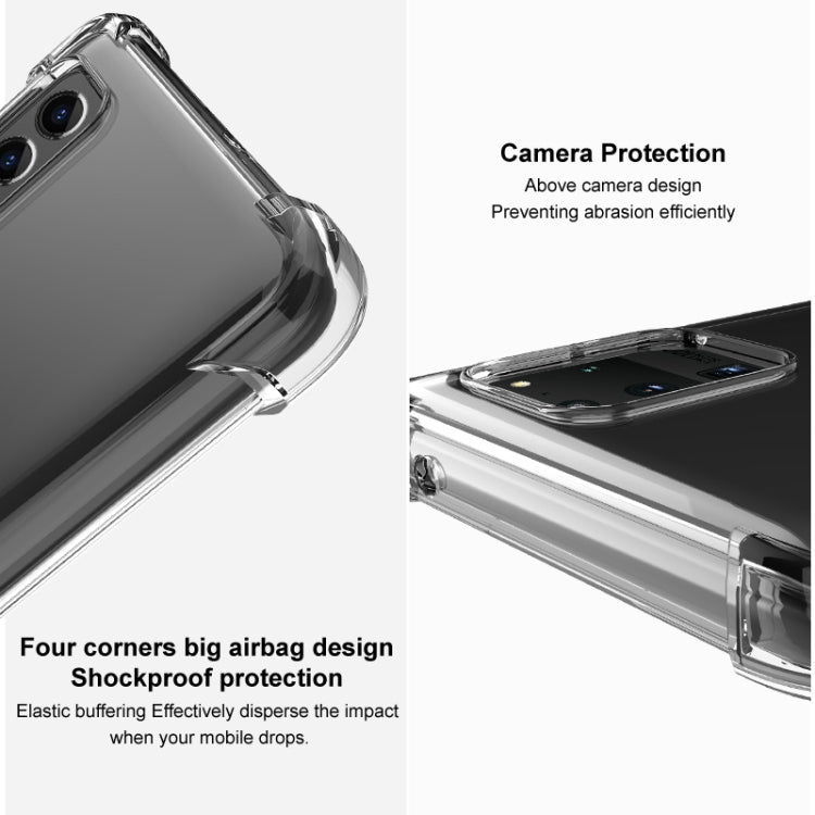 For Nothing Phone 1 5G IMAK All-inclusive Shockproof Airbag TPU Case (Transparent) - More Brand by imak | Online Shopping South Africa | PMC Jewellery | Buy Now Pay Later Mobicred