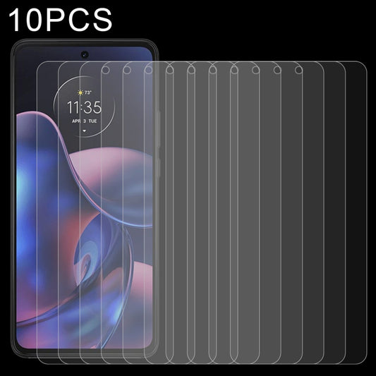 10 PCS 0.26mm 9H 2.5D Tempered Glass Film For Motorola Edge (2022) - Motorola Tempered Glass by PMC Jewellery | Online Shopping South Africa | PMC Jewellery