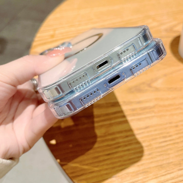 For iPhone 14 Pro Frameless Glass CD MagSafe Case(Sierra Blue) - free shipping - PMC Jewellery - Order now!
