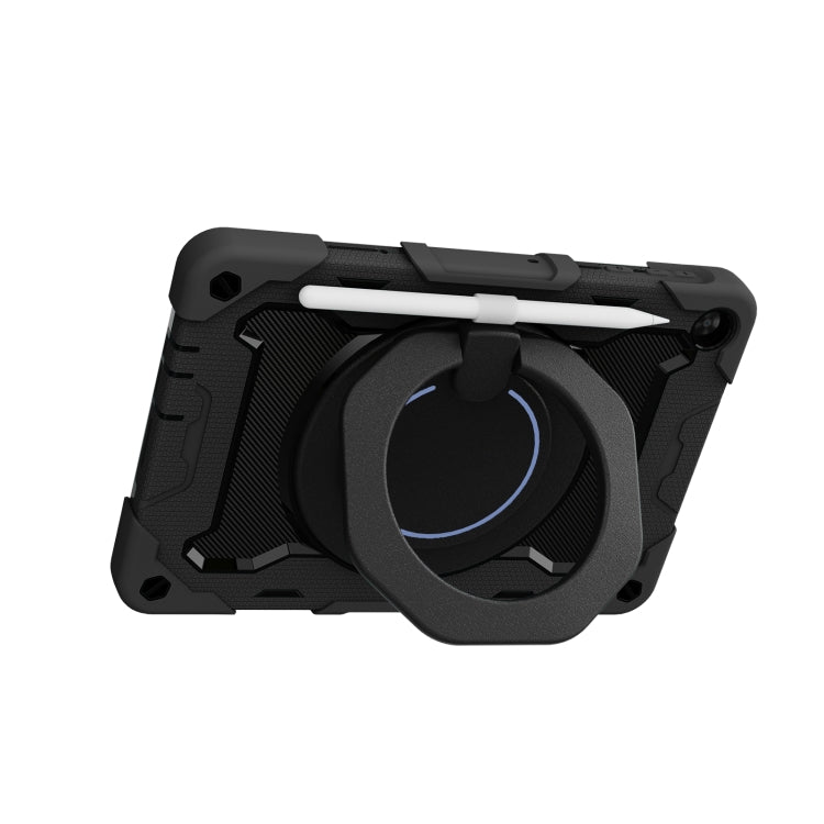 For Huawei MatePad T 10s / T10 Armor Contrast Color Silicone + PC Tablet Case(Black) - Huawei by PMC TechLife | Online Shopping South Africa | PMC TechLife | Buy Now Pay Later Mobicred