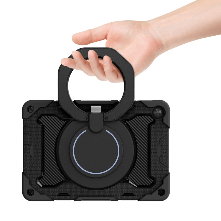 For Huawei MatePad T 10s / T10 Armor Contrast Color Silicone + PC Tablet Case(Black) - Huawei by PMC TechLife | Online Shopping South Africa | PMC TechLife | Buy Now Pay Later Mobicred