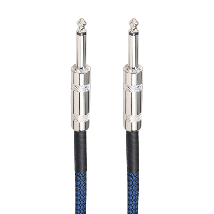 TC048BL 6.35mm Plug Male to Male Electric Guitar Mono Audio Cable, Length:10m - Microphone Audio Cable & Connector by PMC Jewellery | Online Shopping South Africa | PMC Jewellery | Buy Now Pay Later Mobicred