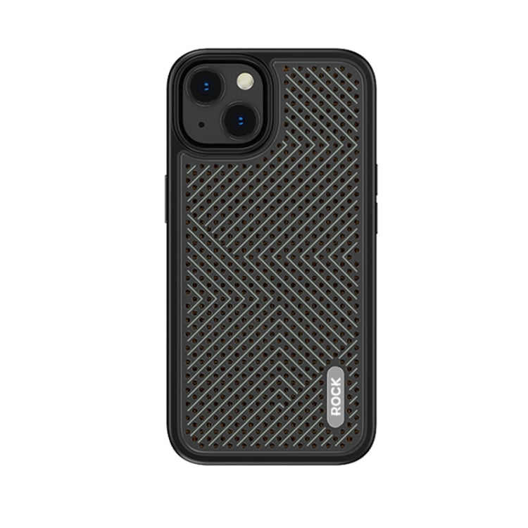 For iPhone 14 Plus ROCK Graphene Heat Dissipation Phone Case (Black) - iPhone 14 Plus Cases by ROCK | Online Shopping South Africa | PMC TechLife | Buy Now Pay Later Mobicred