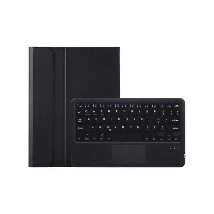 AM18-A Bluetooth Keyboard Leather Case with Touchpad For Lenovo XiaoXin Pad Pro 2022 11.2 inch(Black) - Lenovo Keyboard by PMC Jewellery | Online Shopping South Africa | PMC Jewellery