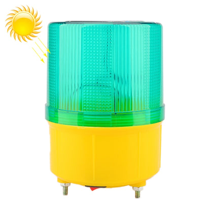 Night Solar Safety Warning Flash Light, Specification:01 Screw Fixed(Green) - Warning Lights by PMC Jewellery | Online Shopping South Africa | PMC Jewellery | Buy Now Pay Later Mobicred