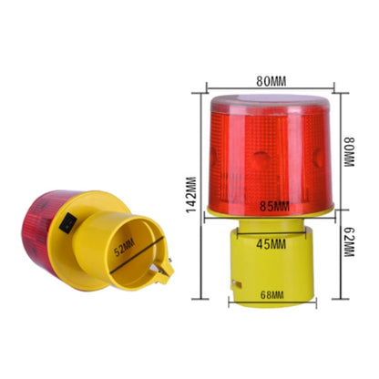 Night Solar Safety Warning Flash Light, Specification:02 Sleeve(Blue) - Warning Lights by PMC Jewellery | Online Shopping South Africa | PMC Jewellery | Buy Now Pay Later Mobicred