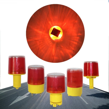 Night Solar Safety Warning Flash Light, Specification:02 Sleeve(Yellow) - Warning Lights by PMC Jewellery | Online Shopping South Africa | PMC Jewellery | Buy Now Pay Later Mobicred