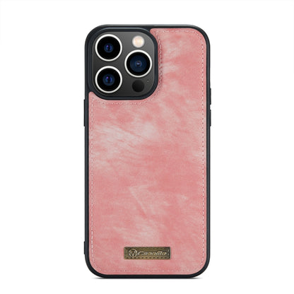 For iPhone 14 Pro Max CaseMe 008 Detachable Multifunctional Leather Phone Case(Pink) - iPhone 14 Pro Max Cases by CaseMe | Online Shopping South Africa | PMC Jewellery | Buy Now Pay Later Mobicred