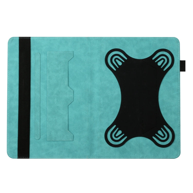 For 8 inch Life Tree Pattern Flip Universal Leather Tablet Case(Blue) - 8 inch by PMC TechLife | Online Shopping South Africa | PMC TechLife | Buy Now Pay Later Mobicred
