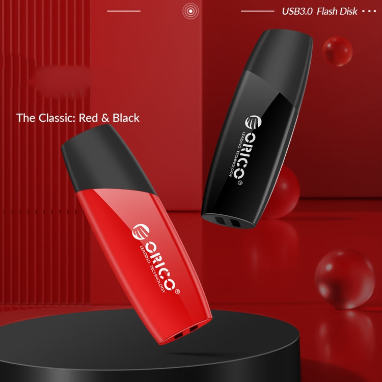 ORCIO USB3.0 U Disk Drive, Read: 100MB/s, Write: 15MB/s, Memory:256GB, Port:USB-A(Red) - USB Flash Drives by ORICO | Online Shopping South Africa | PMC Jewellery | Buy Now Pay Later Mobicred