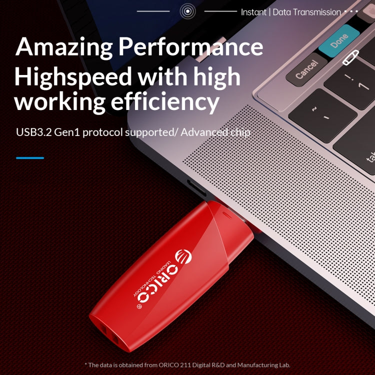ORCIO USB3.0 U Disk Drive, Read: 260MB/s, Write: 15MB/s, Memory:128GB, Port:USB-A(Black) - free shipping - PMC Jewellery - Order now!