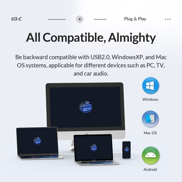 ORICO USB Flash Drive, Read: 100MB/s, Write: 50MB/s, Memory:256GB, Port:USB-A(Silver) - free shipping - PMC Jewellery - Order now!