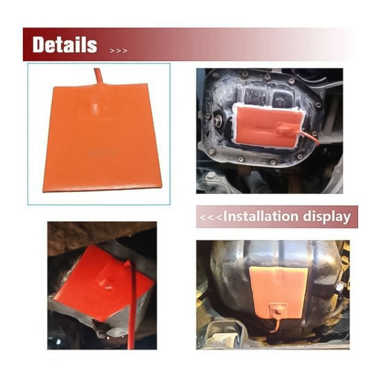9 x 13cm Car Engine Oil Pan Sump Tank Heater Pad, Plug Type:EU Plug - Engine Fittings by PMC TechLife | Online Shopping South Africa | PMC TechLife | Buy Now Pay Later Mobicred