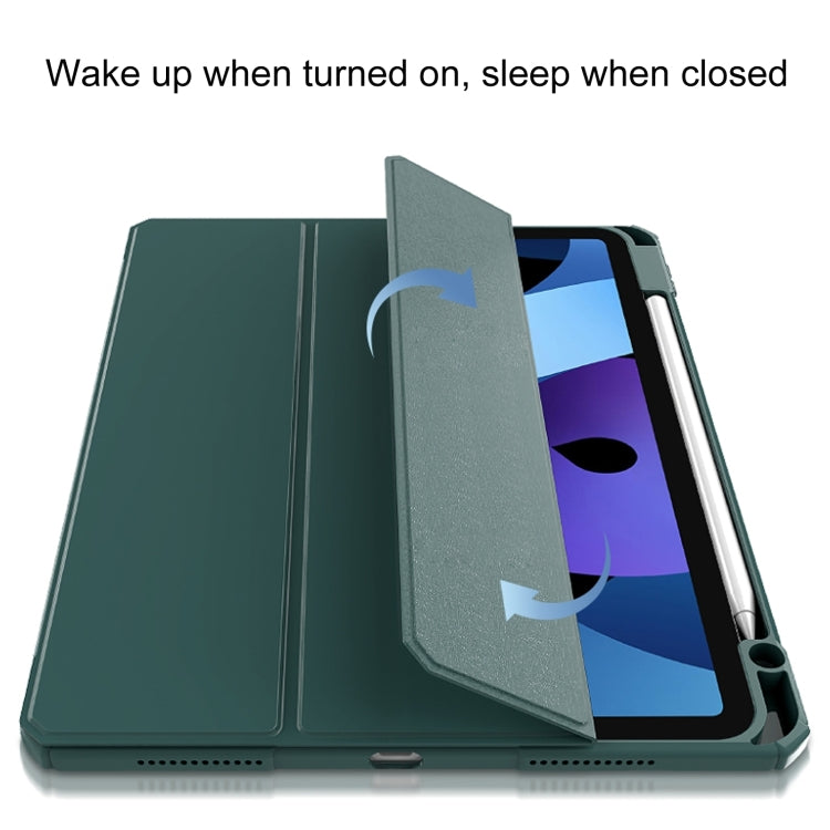 For iPad 2025 / 2022 Mutural Pinyue Series Smart Leather Tablet Case(Black) - free shipping - PMc TechLife - Order now!