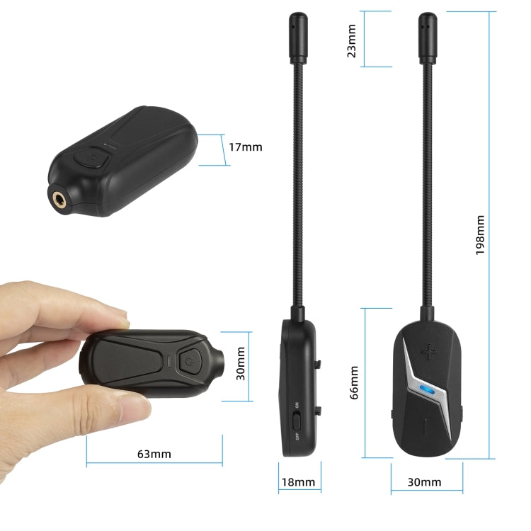 Yanmai EM1 2.4G Wireless Headset Microphone - Microphone by Yanmai | Online Shopping South Africa | PMC Jewellery | Buy Now Pay Later Mobicred