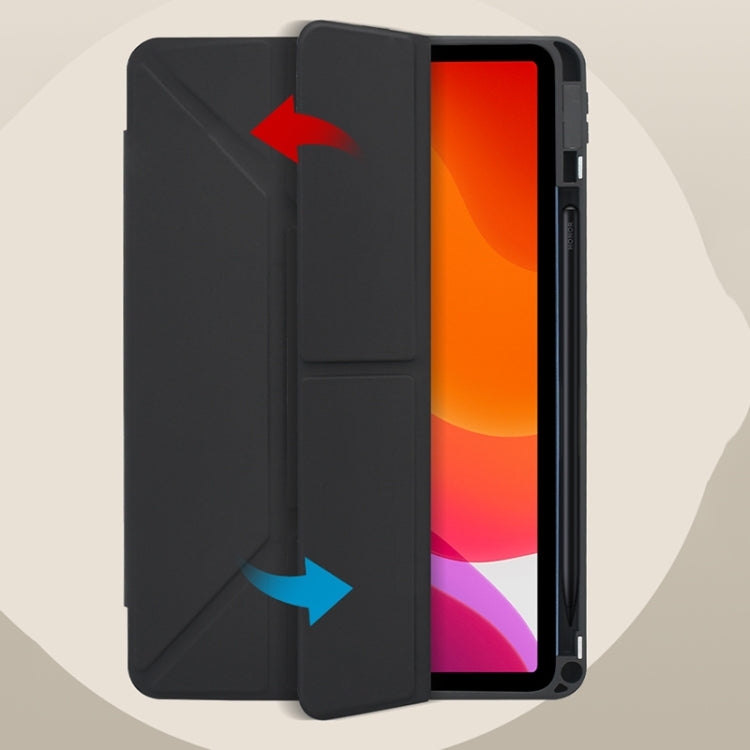 For Nokia T20 Acrylic 2 in 1 Y-fold Smart Leather Tablet Case(Emerald) - Nokia by PMC TechLife | Online Shopping South Africa | PMC TechLife | Buy Now Pay Later Mobicred
