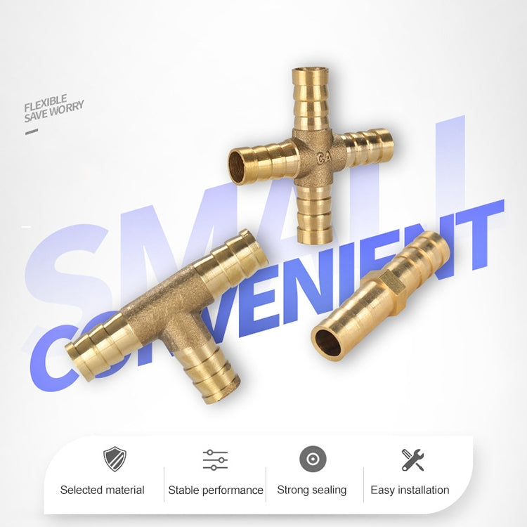 LAIZE 10pcs Pagoda Two way Pneumatic Components, Caliber:6mm - Interface Series by LAIZE | Online Shopping South Africa | PMC TechLife | Buy Now Pay Later Mobicred