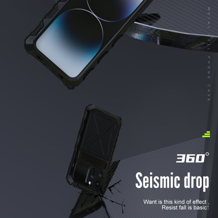 For iPhone 14 R-JUST Life Waterproof Dustproof Shockproof Phone Case(Green) - free shipping - PMC TechLife - Order now!