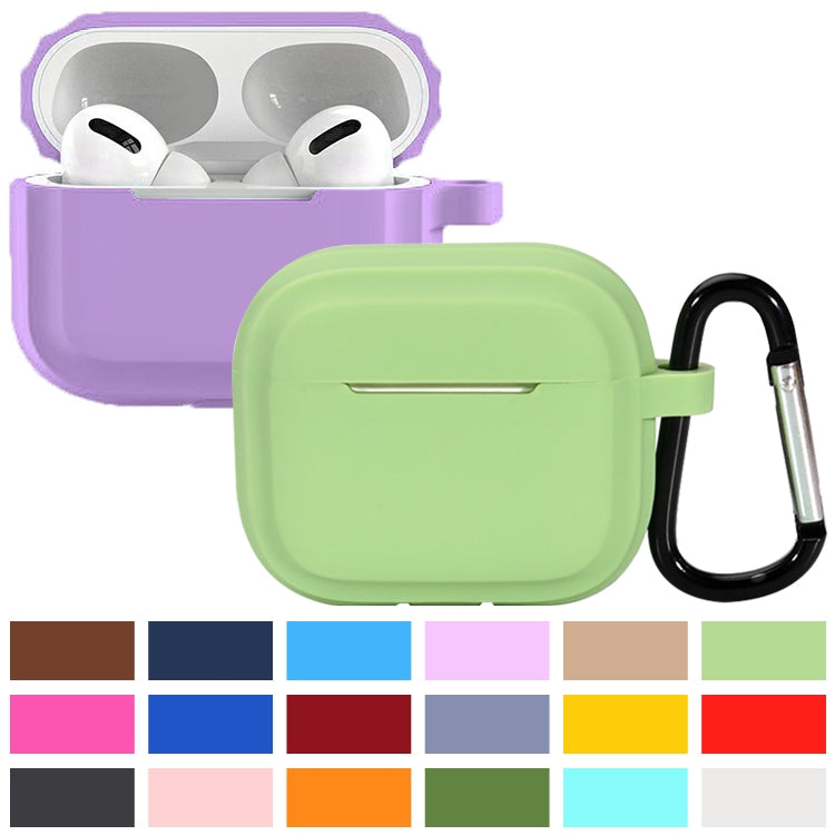 For AirPods Pro 2 Striped Shockproof Earphone Case(Rose Red) - For AirPods Pro 2 by PMC Jewellery | Online Shopping South Africa | PMC Jewellery | Buy Now Pay Later Mobicred