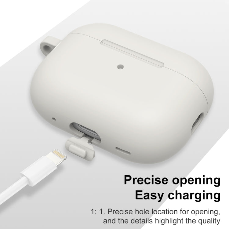 For AirPods Pro 2 Thickened One-piece Shockproof Earphone Case(Off White) - free shipping - PMC Jewellery - Order now!