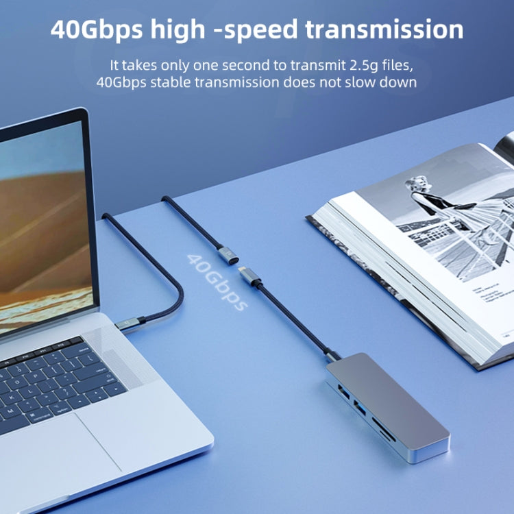 USB4.0 40Gbps Type-C Male to Female Extension Cable, Length:0.3m - Cable & Adapters by PMC Jewellery | Online Shopping South Africa | PMC Jewellery | Buy Now Pay Later Mobicred
