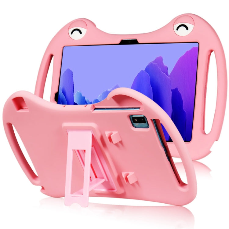 For TCL Tab Pro 5G Cartoon Silicone Shockproof Protective Tablet Case with Stand & Pen Slot(Pink) - Others by PMC TechLife | Online Shopping South Africa | PMC TechLife | Buy Now Pay Later Mobicred