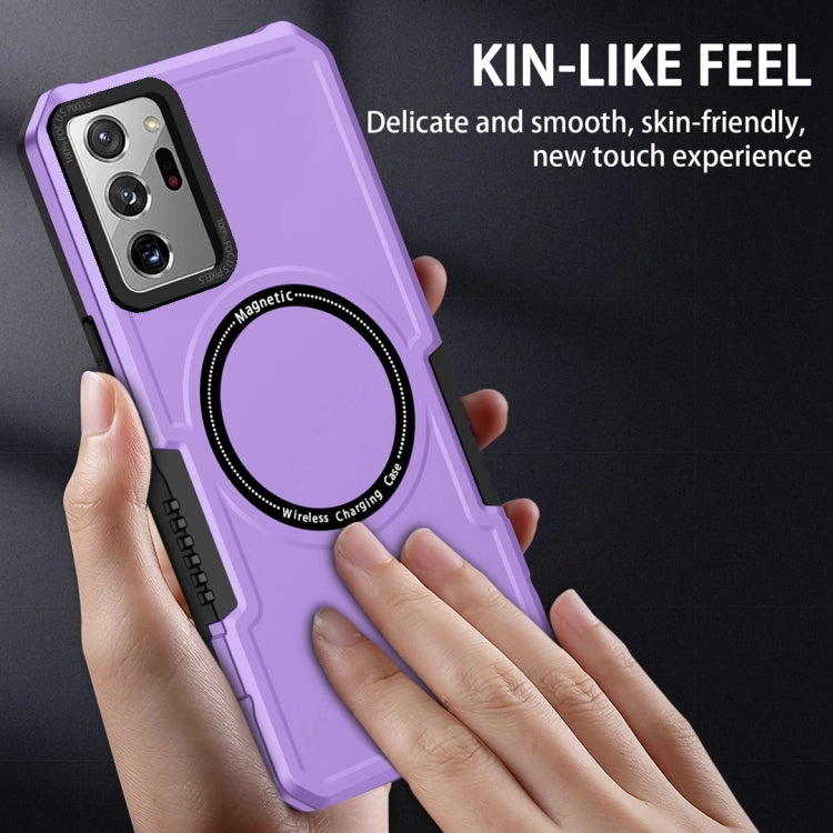 For Samsung Galaxy Note20 Ultra MagSafe Shockproof Armor Phone Case(Purple) - free shipping - PMC TechLife - Order now!