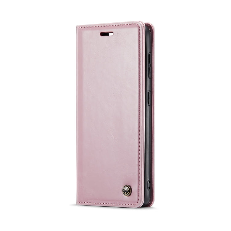 For Samsung Galaxy S20 CaseMe 003 Crazy Horse Texture Leather Phone Case(Rose Gold) - Galaxy Phone Cases by CaseMe | Online Shopping South Africa | PMC Jewellery | Buy Now Pay Later Mobicred