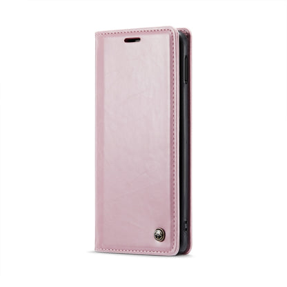 For Samsung Galaxy S10e CaseMe 003 Crazy Horse Texture Leather Phone Case(Rose Gold) - Galaxy Phone Cases by CaseMe | Online Shopping South Africa | PMC Jewellery | Buy Now Pay Later Mobicred