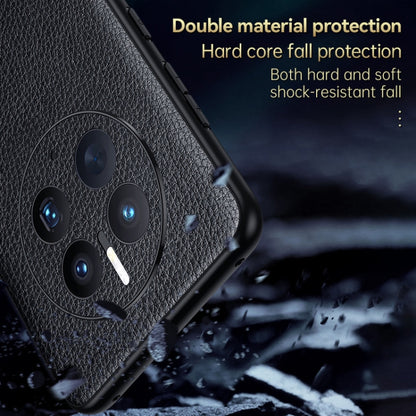 For Huawei Mate 50 Pro SULADA Invisible Bracket Leather Back Cover Phone Case(Orange) - Huawei Cases by SULADA | Online Shopping South Africa | PMC Jewellery | Buy Now Pay Later Mobicred