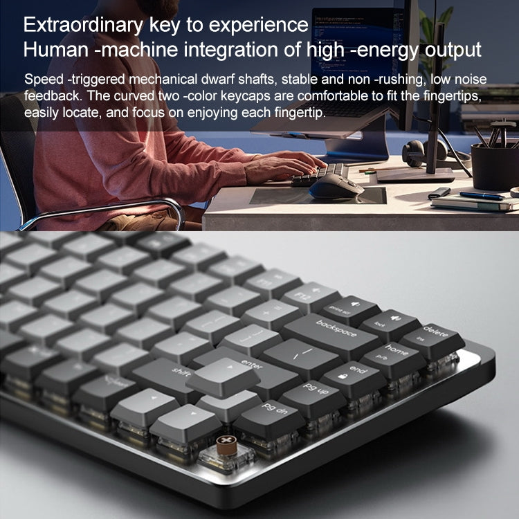 Logitech MX Mechanical Mini Wireless Bluetooth Dual Mode Keyboard with Logi Bolt USB Receiver(Brown Axis) - free shipping - PMC TechLife - Order now!