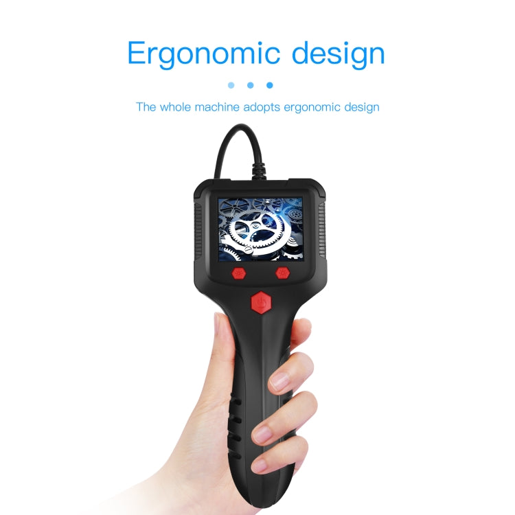 P100 8mm Side 2.4 inch HD Handheld Endoscope Hardlinewith with LCD Screen, Length:15m -  by PMC TechLife | Online Shopping South Africa | PMC TechLife | Buy Now Pay Later Mobicred