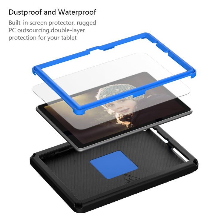 For Amazon Kindle Fire HD10 2021 EVA + PC Shockproof Tablet Case with Waterproof Frame(Black) - Amazon by PMC TechLife | Online Shopping South Africa | PMC TechLife | Buy Now Pay Later Mobicred