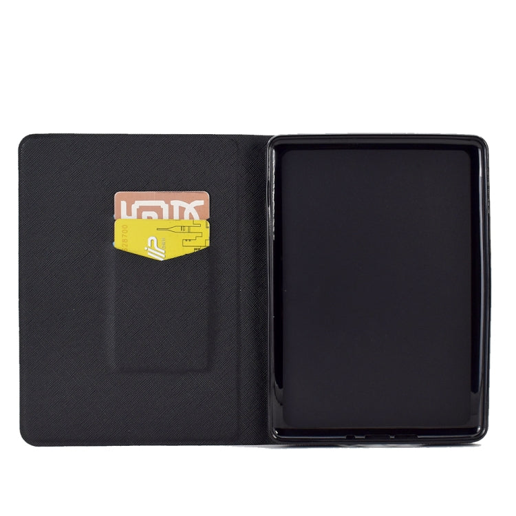 For Amazon Kindle Paperwhite 4/3/2/1 Electric Pressed TPU Smart Leather Tablet Case(Lazy Cat) - Amazon by PMC TechLife | Online Shopping South Africa | PMC TechLife | Buy Now Pay Later Mobicred