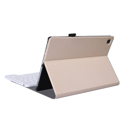 A307 For Galaxy Tab A 8.4 T307 (2020) Bluetooth Keyboard Tablet Case with Stand(Gold) - Samsung Keyboard by XINLI | Online Shopping South Africa | PMC Jewellery