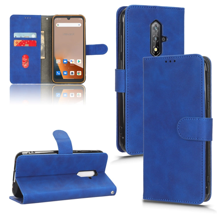 For Blackview BV5200 Skin Feel Magnetic Flip Leather Phone Case(Blue) - More Brand by PMC TechLife | Online Shopping South Africa | PMC TechLife | Buy Now Pay Later Mobicred