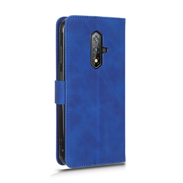 For Blackview BV5200 Skin Feel Magnetic Flip Leather Phone Case(Blue) - More Brand by PMC TechLife | Online Shopping South Africa | PMC TechLife | Buy Now Pay Later Mobicred